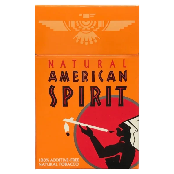 American Spirit Smooth Mellow Orange Box